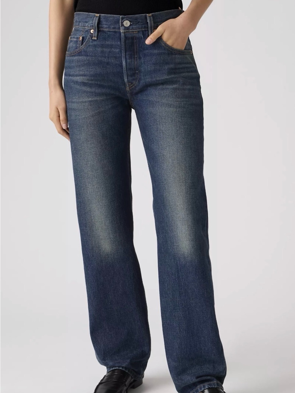 Levi’s 501 90s Selvedge Jeans - Dark Blue